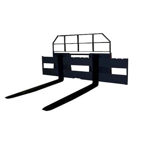 skid steer attachment extra wide fork lift|replacement forks for skid steer.